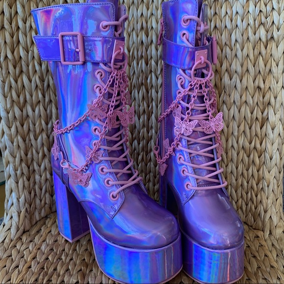 ✨NIB Club Exx Magic Solstice Butterfly 🦋 Boots - Picture 2 of 8